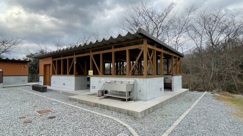 初詣兼ねた年越しキャンプ 宍道ふるさと森林公園 ファミリーキャンプ 区画サイト フォレキャンさんのキャンプブログ CAMPiii（キャンピー） -キャンプ専用SNS キャンプのすべてがここに集まる-