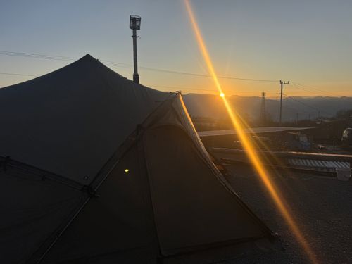 2026初キャンプ ソロキャンプ 区画サイト 琥珀にゃんさんのキャンプブログ CAMPiii（キャンピー） -キャンプ専用SNS キャンプのすべてがここに集まる-