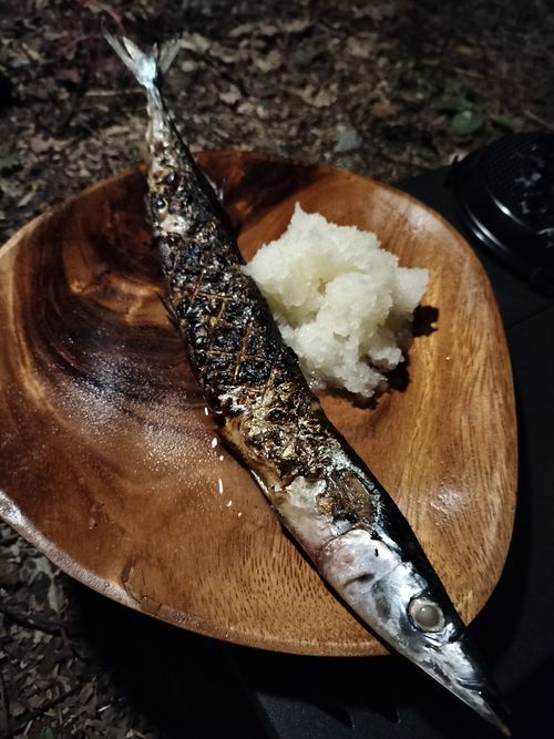 秋刀魚が食べたくて😁 武甲キャンプ場 ソロキャンプ 区画サイト ぼっちオヤジさんのキャンプブログ CAMPiii（キャンピー） -キャンプ専用SNS キャンプのすべてがここに集まる-