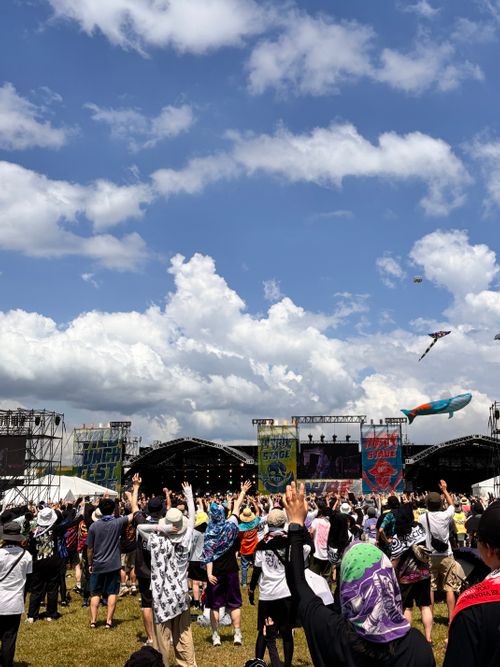 CAMP DE WILD BUNCH FEST.25 山口きらら博記念公園 グループキャンプ フリーサイト あやぴーさんのキャンプブログ CAMPiii(キャンピー) -キャンプ専用SNS キャンプのすべてがここに集まる-