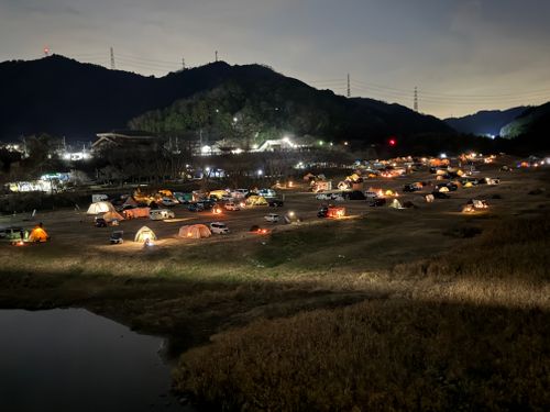 締めくくりは笠置で 笠置キャンプ場 ソロキャンプ フリーサイト yoji@campさんのキャンプブログ CAMPiii（キャンピー） -キャンプ専用SNS キャンプのすべてがここに集まる-