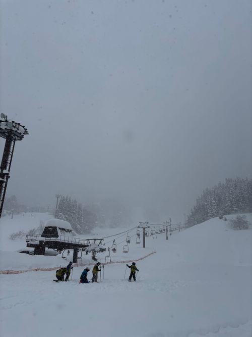 ゲレンデ内でマジの雪中初体験。 365 Green Village グループキャンプ フリーサイト あやぴーさんのキャンプブログ CAMPiii（キャンピー） -キャンプ専用SNS キャンプのすべてがここに集まる-