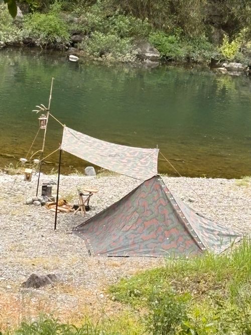森林&times;山河 徳島県 ソロキャンプ フリーサイト Camp 'n'g  Roll♪🏁さんのキャンプブログ CAMPiii（キャンピー） -キャンプ専用SNS キャンプのすべてがここに集まる-