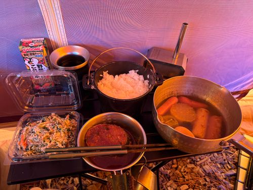 旅する古本屋〜秋の夜長に幸せを保つ時間〜 秋保森林スポーツ公園 ソロキャンプ 区画サイト オートサイト ぱぱちょさんのキャンプブログ CAMPiii（キャンピー） -キャンプ専用SNS キャンプのすべてがここに集まる-