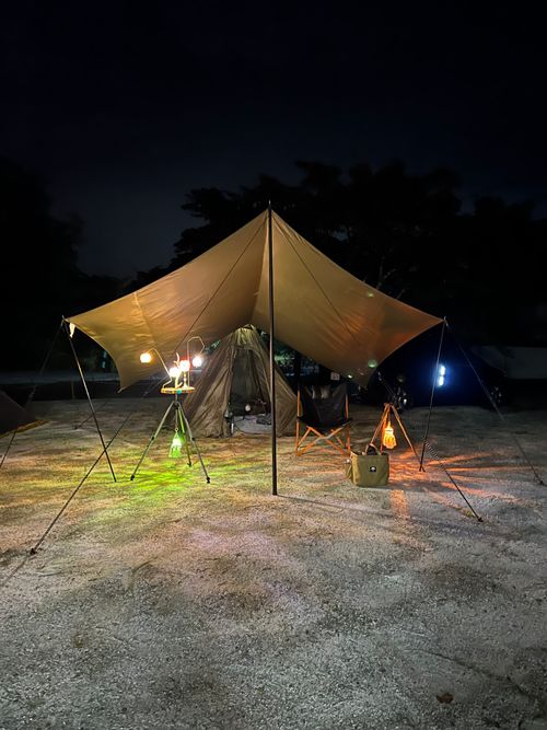愛知県から最高にクールなイケおじ様達がグルキャンに来た 星灯りの森キャンプ場 グループキャンプ 区画サイト フリーサイト KABUTOさんのキャンプブログ CAMPiii(キャンピー) -キャンプ専用SNS キャンプのすべてがここに集まる-