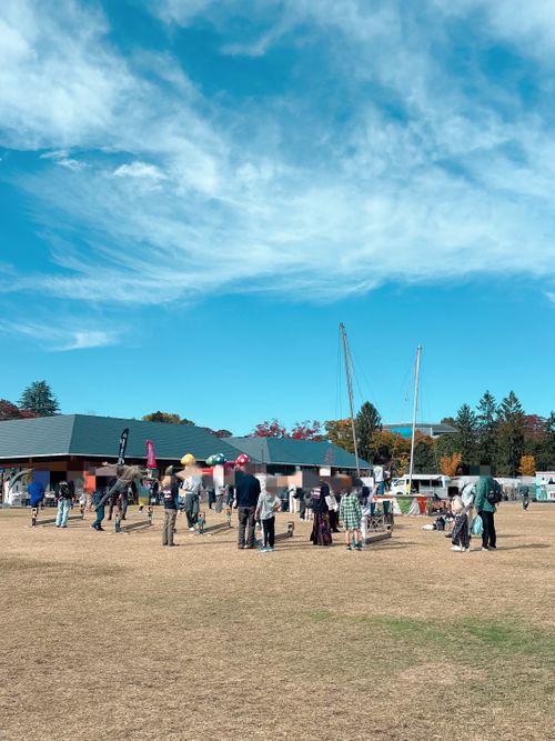 今日は売り子さんだよ(◍¯∀¯◍)！アウトドアパーク青葉山 青葉山公園 Oniyomeさんのキャンプブログ CAMPiii（キャンピー） -キャンプ専用SNS キャンプのすべてがここに集まる-