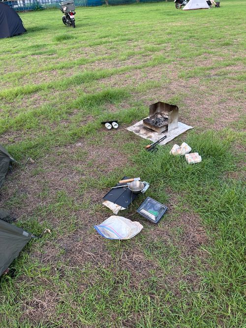 遠征キャンプ Part4     もう一つの聖地 渚園 キャンプ場 ソロキャンプ フリーサイト Genさんのキャンプブログ CAMPiii（キャンピー） -キャンプ専用SNS キャンプのすべてがここに集まる-