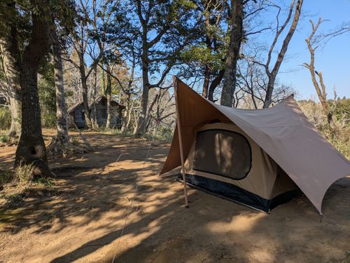 完ソロ（半分） 勝古沢キャンプ場 ソロキャンプ フリーサイト geenさんのキャンプブログ CAMPiii（キャンピー） -キャンプ専用SNS キャンプのすべてがここに集まる-