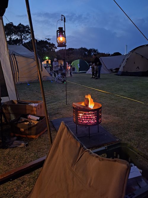 十周年 吉田町 グループキャンプ フリーサイト モンジロウ🦉さんのキャンプブログ CAMPiii（キャンピー） -キャンプ専用SNS キャンプのすべてがここに集まる-