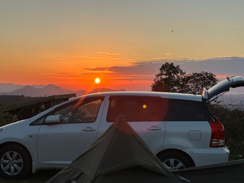 富士山🗻愛でつつ、ソロキャン満喫 negura campground ソロキャンプ フリーサイト Genさんのキャンプブログ CAMPiii（キャンピー） -キャンプ専用SNS キャンプのすべてがここに集まる-