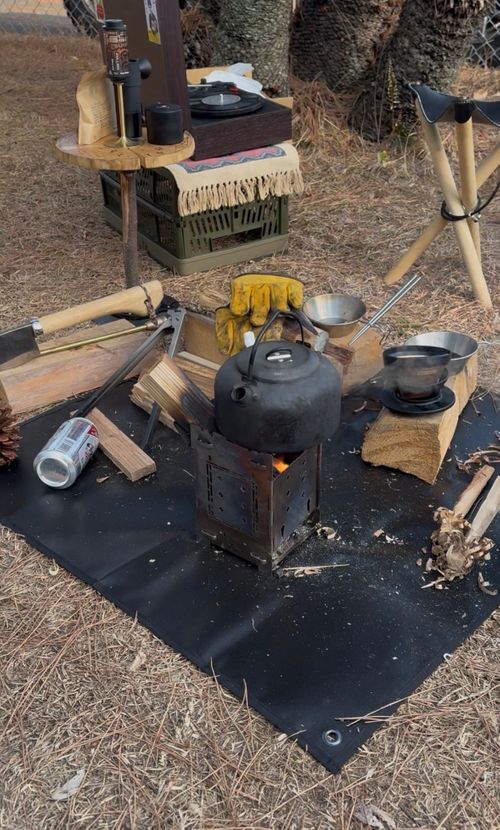 ポツンと一軒家⛺️🪖 グループキャンプ フリーサイト camping roll♪さんのキャンプブログ CAMPiii（キャンピー） -キャンプ専用SNS キャンプのすべてがここに集まる-