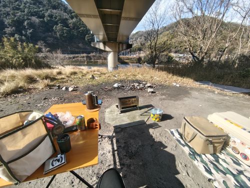 新年１発目は 柳瀬キャンプ場 ソロキャンプ フリーサイト HARUMAGEDONさんのキャンプブログ CAMPiii（キャンピー） -キャンプ専用SNS キャンプのすべてがここに集まる-