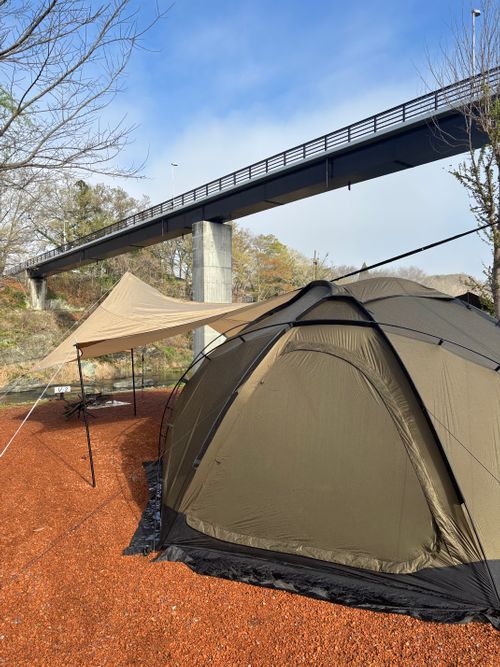 桜と菜の花と長瀞 長瀞オートキャンプ場 ファミリーキャンプ 区画サイト aozoraさんのキャンプブログ CAMPiii（キャンピー） -キャンプ専用SNS キャンプのすべてがここに集まる-