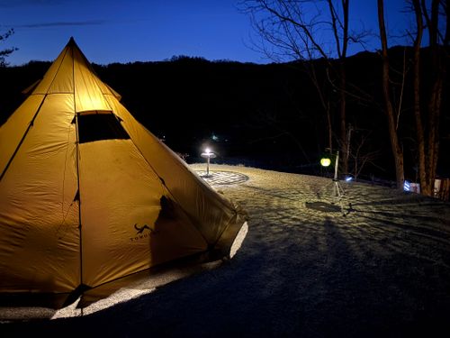 3回目の昇仙峡オートキャンプ場 昇仙峡オートキャンプ場 ソロキャンプ 区画サイト オートサイト TakiBeatsさんのキャンプブログ CAMPiii（キャンピー） -キャンプ専用SNS キャンプのすべてがここに集まる-
