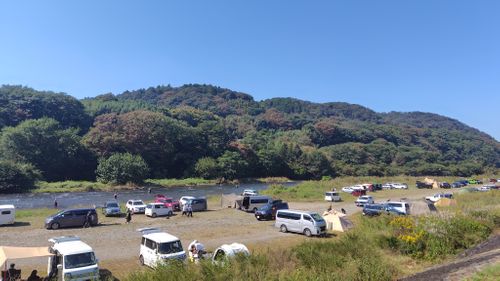 CAMPiii（キャンピー） カッツさんのキャンプブログ 初の野営🏕️！ 中津川河川敷