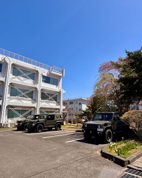 【番外編】駐屯地でお花見するっちゃ〜🌸🌸🌸 陸上自衛隊 福島駐屯地 Oniyomeさんのキャンプブログ CAMPiii（キャンピー） -キャンプ専用SNS キャンプのすべてがここに集まる-