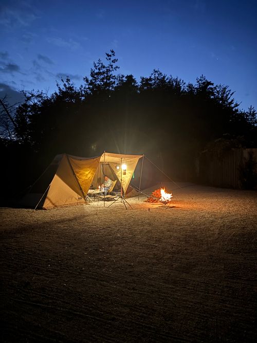 1年半ぶり！やっとやっとキャンプ！！ 昇仙峡オートキャンプ場 ファミリーキャンプ 区画サイト aozoraさんのキャンプブログ CAMPiii（キャンピー） -キャンプ専用SNS キャンプのすべてがここに集まる-