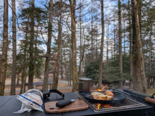 静寂な森のなかで(後篇) 小田急山中湖フォレストコテージ ファミリーキャンプ 好々爺🇯🇵さんのキャンプブログ CAMPiii（キャンピー） -キャンプ専用SNS キャンプのすべてがここに集まる-