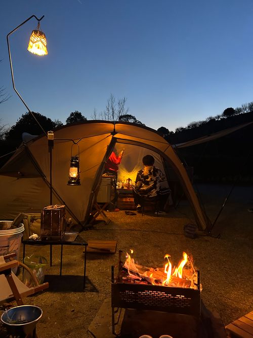 ソロキャン気分を味わった母子キャン✨ 冠山総合公園オートキャンプ場 はやぷささんのキャンプブログ CAMPiii（キャンピー） -キャンプ専用SNS キャンプのすべてがここに集まる-