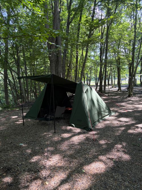 避暑地キャンプ⛺️完ソロでした😊 浅間大滝キャンプ場 すずしょうさんのキャンプブログ CAMPiii（キャンピー） -キャンプ専用SNS キャンプのすべてがここに集まる-
