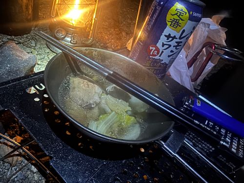 あけましておめでとうキャンプ 小川の里オートキャンプ場 ソロキャンプ フリーサイト まっつんさんのキャンプブログ CAMPiii（キャンピー） -キャンプ専用SNS キャンプのすべてがここに集まる-