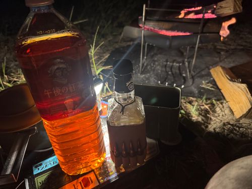 ポーランド軍幕原付キャンプ🛵 江井島海岸 ソロキャンプ フリーサイト てぃーえむキャンプさんのキャンプブログ CAMPiii（キャンピー） -キャンプ専用SNS キャンプのすべてがここに集まる-