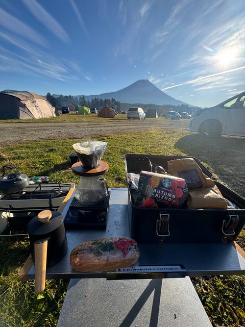 今月2回目⛺️今回も天気に恵まれて最高 ふもとっぱらキャンプ場 ソロキャンプ フリーサイト OYAKATAさんのキャンプブログ CAMPiii（キャンピー） -キャンプ専用SNS キャンプのすべてがここに集まる-