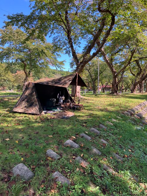 またまた癒されに長万部🤣 長万部公園(キャンプ場) ソロキャンプ フリーサイト siroさんのキャンプブログ CAMPiii（キャンピー） -キャンプ専用SNS キャンプのすべてがここに集まる-