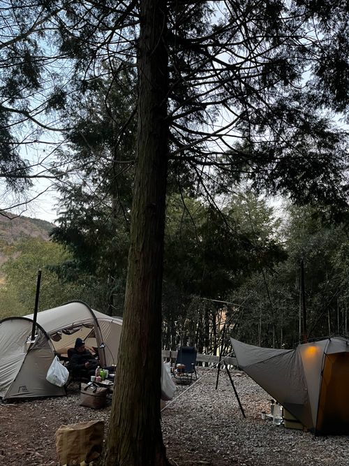 初の年越しキャンプ ゴリラフィールドとよのキャンプ場 GORILLA FIELD TOYONO グループキャンプ オートサイト RUGGED campさんのキャンプブログ CAMPiii（キャンピー） -キャンプ専用SNS キャンプのすべてがここに集まる-