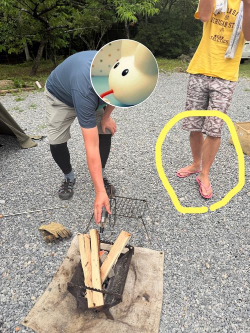 くまくま出没注意⚠️ฅ(&bull;̀㉨&bull;́ )ฅ TARUI FOREST FIELD グループキャンプ ぐうたら夫婦さんのキャンプブログ CAMPiii（キャンピー） -キャンプ専用SNS キャンプのすべてがここに集まる-