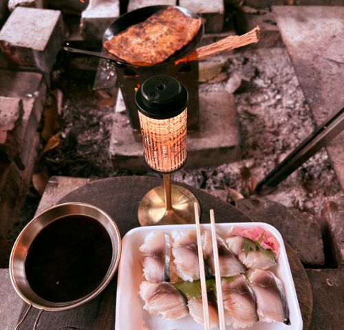 春雨&times;焚き火 前川キャンプ場 ソロキャンプ フリーサイト Camp 'n'g  Roll♪🏁さんのキャンプブログ CAMPiii（キャンピー） -キャンプ専用SNS キャンプのすべてがここに集まる-