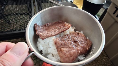 雲海を泳ぐクジラ山♪ 内山牧場 ソロキャンプ グループキャンプ フリーサイト まーささんのキャンプブログ CAMPiii（キャンピー） -キャンプ専用SNS キャンプのすべてがここに集まる-