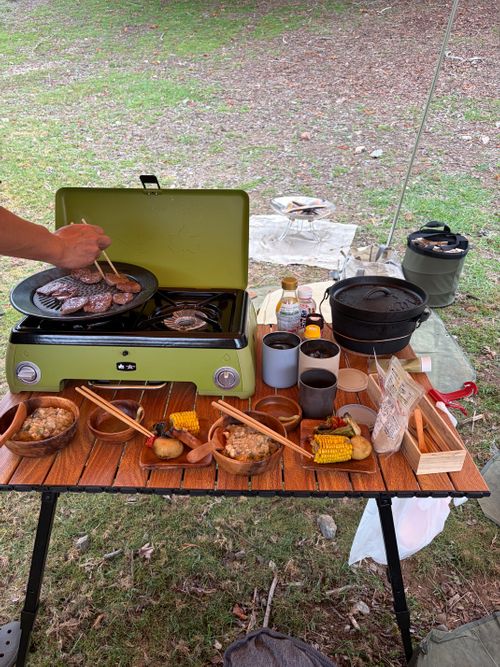 🏕️キャンプ記録 vol.3🏕️ 涼を求めて標高1150mの和佐又山へ。 WASAMATA HUTTE ファミリーキャンプ フリーサイト ヤス&さくらさんのキャンプブログ CAMPiii（キャンピー） -キャンプ専用SNS キャンプのすべてがここに集まる-