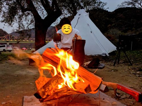 取れ高求めて三千里。 笠置キャンプ場 ソロキャンプ グループキャンプ フリーサイト ぞのさんさんのキャンプブログ CAMPiii（キャンピー） -キャンプ専用SNS キャンプのすべてがここに集まる-