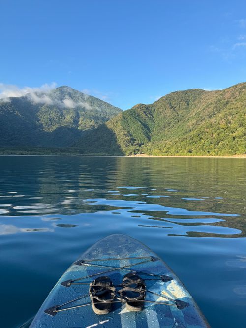 本栖湖supキャンプ 本栖湖いこいの森キャンプ場 グループキャンプ 区画サイト atelierさんのキャンプブログ CAMPiii（キャンピー） -キャンプ専用SNS キャンプのすべてがここに集まる-