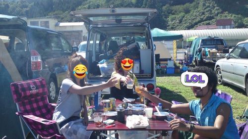 全国花火競技大会 大曲 グループキャンプ 区画サイト ロマンチックあげる夫さんのキャンプブログ CAMPiii（キャンピー） -キャンプ専用SNS キャンプのすべてがここに集まる-