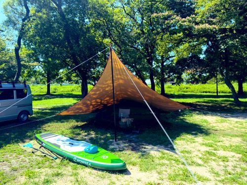 CAMPiii（キャンピー） わらびもちさんのキャンプブログ SUPデイキャンプ 六ツ矢崎浜オートキャンプ場