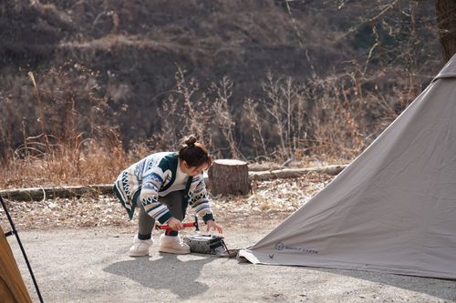 いつの間にか沢山揃ったソログル2連泊 ともえ川Park グループキャンプ 区画サイト 週末スナフキンさんのキャンプブログ CAMPiii（キャンピー） -キャンプ専用SNS キャンプのすべてがここに集まる-