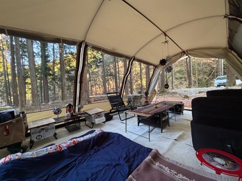 Newアイテムでぐうたらキャンプ😊 火打の森キャンプ場 ファミリーキャンプ オートサイト まつけんさんのキャンプブログ CAMPiii（キャンピー） -キャンプ専用SNS キャンプのすべてがここに集まる-