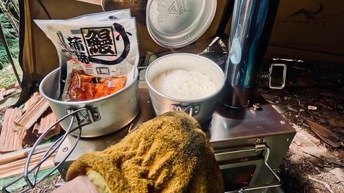 13980円の薪ストーブ 山城町森林公園 ソロキャンプ フリーサイト HOTさんのキャンプブログ CAMPiii（キャンピー） -キャンプ専用SNS キャンプのすべてがここに集まる-
