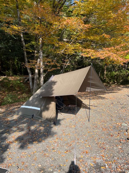 2年ぶりに滝沢園へ！友人とのデュオキャンプ 滝沢園キャンプ場 ソロキャンプ グループキャンプ フリーサイト ma9さんのキャンプブログ CAMPiii（キャンピー） -キャンプ専用SNS キャンプのすべてがここに集まる-