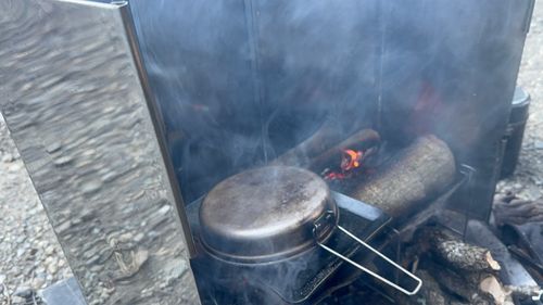 あけましておめでとうキャンプ 小川の里オートキャンプ場 ソロキャンプ フリーサイト まっつんさんのキャンプブログ CAMPiii（キャンピー） -キャンプ専用SNS キャンプのすべてがここに集まる-