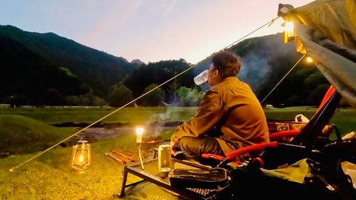 新緑の中で中華鍋キャンプ 白川渡オートキャンプ場 ソロキャンプ HOTさんのキャンプブログ CAMPiii（キャンピー） -キャンプ専用SNS キャンプのすべてがここに集まる-