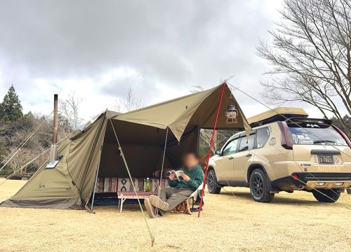 　　　　　　　　　　　富士山は何処に？ やまぼうしオートキャンプ場 ソロキャンプ フリーサイト EJIさんのキャンプブログ CAMPiii（キャンピー） -キャンプ専用SNS キャンプのすべてがここに集まる-