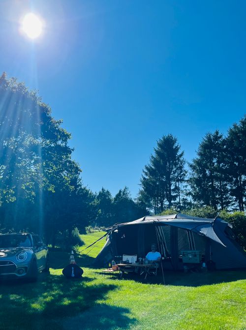 真夏のいきなりキャンプ⛺️⛺️⛺️         北海道も熱い🥵🥵🥵 メイプルキャンプ場・RV パーク ファミリーキャンプ オートサイト Izumiさんのキャンプブログ CAMPiii（キャンピー） -キャンプ専用SNS キャンプのすべてがここに集まる-