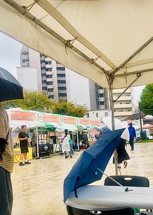 無理して出陣したイベント前日☔️雨降り前のおじ🐰キャン△ in ゆうゆう広場 〜 CAMP NO.215 ゆうゆう広場 ソロキャンプ ファミリーキャンプ 区画サイト フリーサイト おじキャン△さんのキャンプブログ CAMPiii（キャンピー） -キャンプ専用SNS キャンプのすべてがここに集まる-