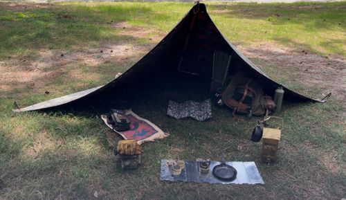 ノルウェー軍幕 カモⅡ 1枚裏張り🇳🇴 大神子海岸 ソロキャンプ フリーサイト Camp 'n'g  Roll♪🏁さんのキャンプブログ CAMPiii（キャンピー） -キャンプ専用SNS キャンプのすべてがここに集まる-