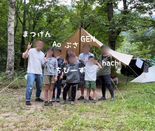 山には登らないが、山ぐるに初参戦‼︎ 平湯キャンプ場 グループキャンプ フリーサイト まつけんさんのキャンプブログ CAMPiii（キャンピー） -キャンプ専用SNS キャンプのすべてがここに集まる-
