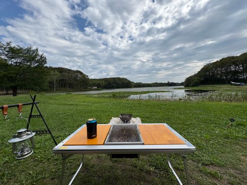 ソロキャンプデビュー 大沼フィッシングパーク (大沼野営場) ソロキャンプ オートサイト そらさんのキャンプブログ CAMPiii（キャンピー） -キャンプ専用SNS キャンプのすべてがここに集まる-