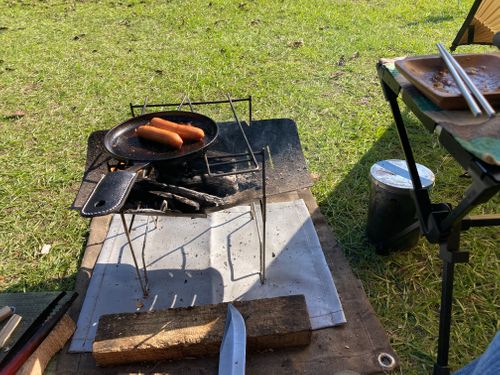 久しぶりの激オモ徒歩スタイルデイキャン！ 久留米ふれあい農業公園 ソロキャンプ 区画サイト やんさんのキャンプブログ CAMPiii（キャンピー） -キャンプ専用SNS キャンプのすべてがここに集まる-